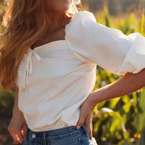 Elizabeth and James White Top